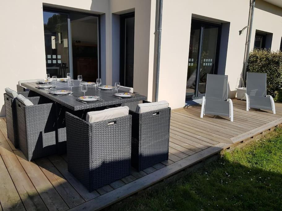 9 Pers 160 M² +Jardin- 10Mn Nantes -30Mn Mer Bouguenais Buitenkant foto