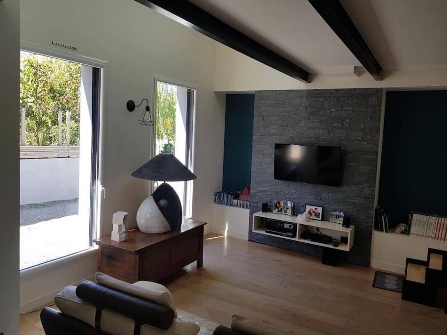 9 Pers 160 M² +Jardin- 10Mn Nantes -30Mn Mer Bouguenais Buitenkant foto