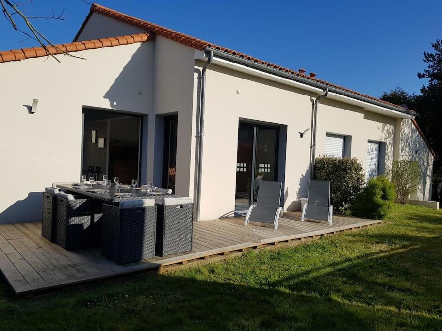 9 Pers 160 M² +Jardin- 10Mn Nantes -30Mn Mer Bouguenais Buitenkant foto