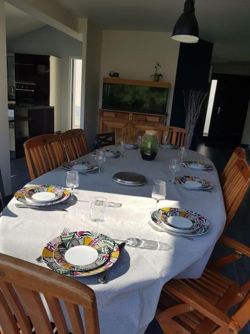9 Pers 160 M² +Jardin- 10Mn Nantes -30Mn Mer Bouguenais Buitenkant foto