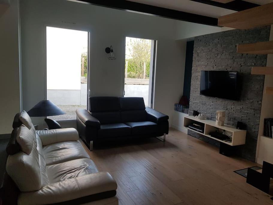 9 Pers 160 M² +Jardin- 10Mn Nantes -30Mn Mer Bouguenais Buitenkant foto